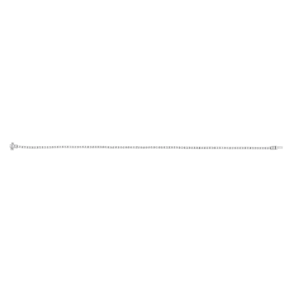 1 Carat Luminesce Lab Grown Diamond Tennis Bracelet in 9ct White Gold - Image 2