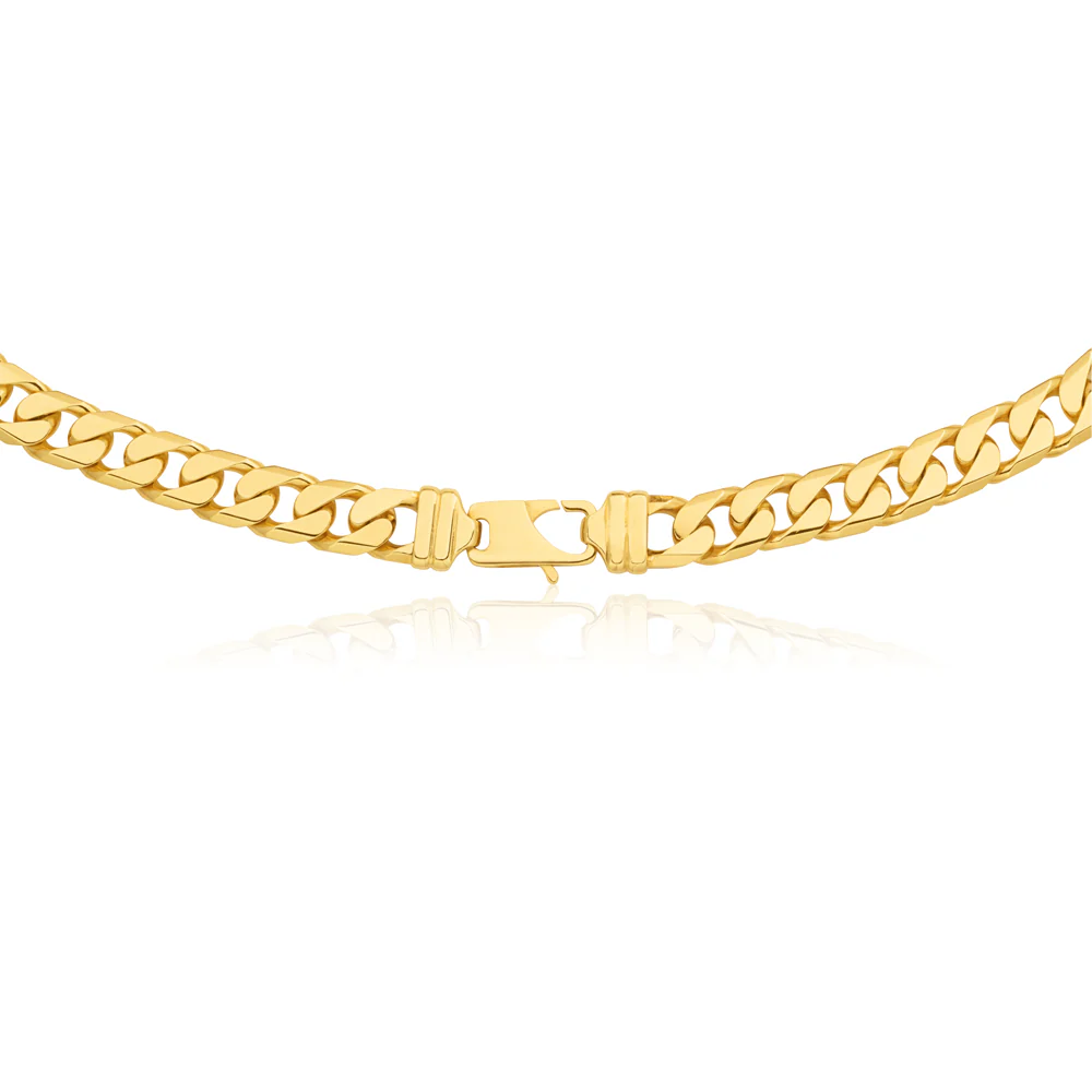 9ct SOLID Gold 55cm Chain