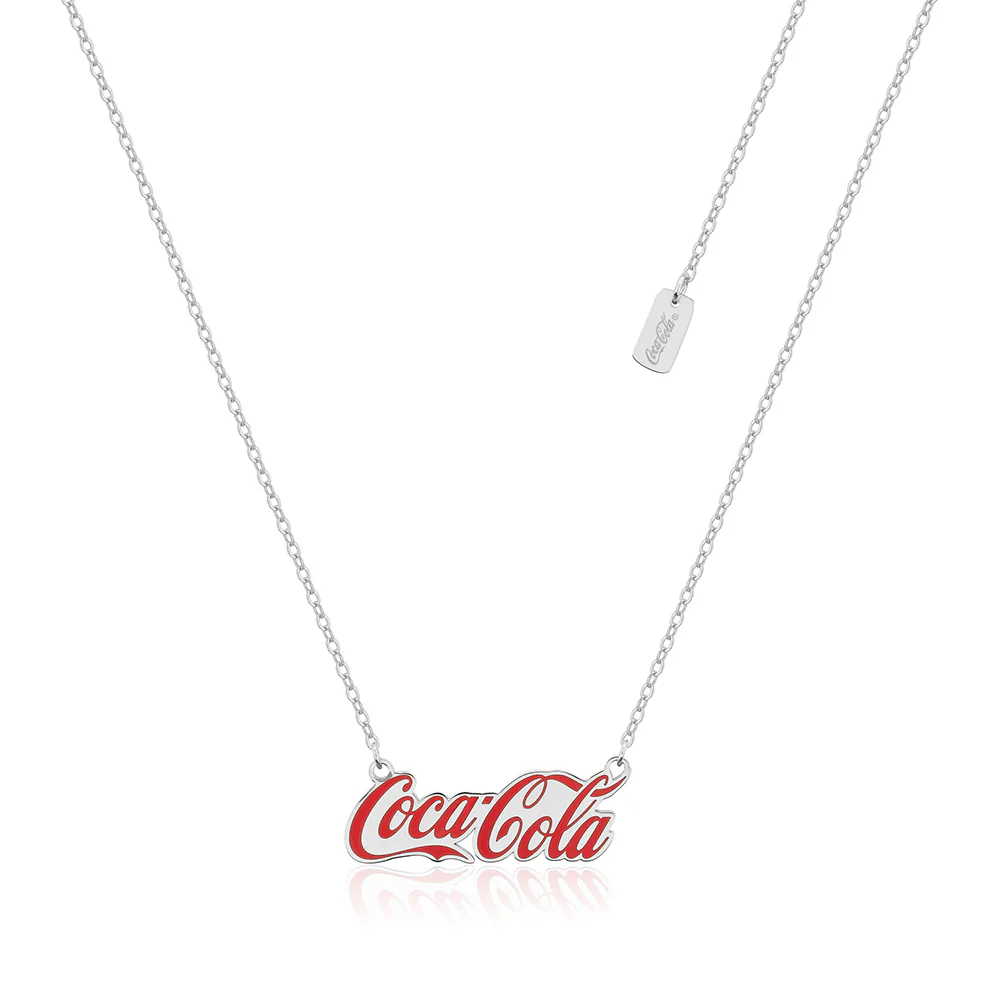 Couture Kingdom Disney White Gold Plated Stainless steel Cocal Cola 45+7cm Rolo Chain