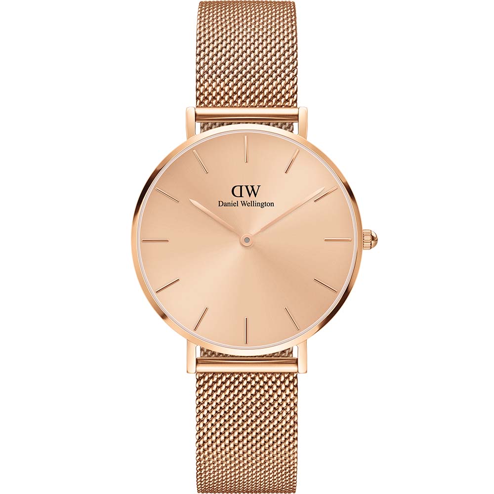 Daniel Wellington Petitte Unitone DW00100471 Rose Stinaless Steel Mesh 32mm