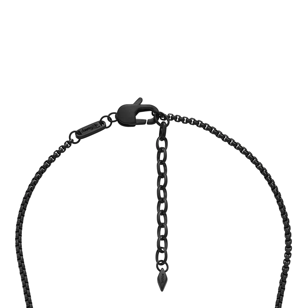Disney Mickey Mouse Black Tone Stainless Steel Dog Tag Pendant On Chain 100th Disney Anniversary - Image 9