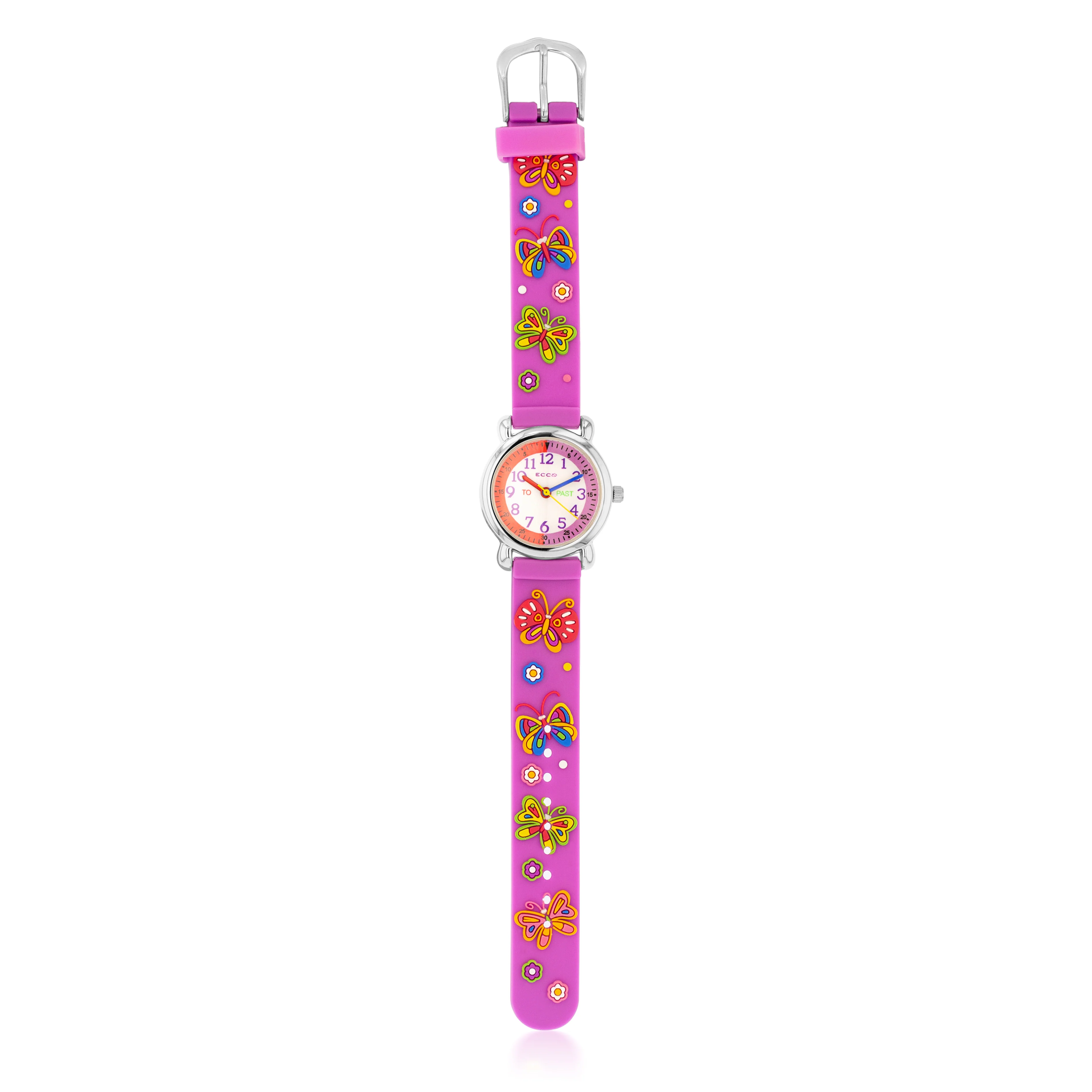 ECC Pink Butterfly Watch - Image 2