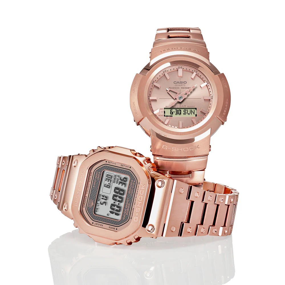 G-Shock Full Metal AWM500GD-4A Rose Gold Ingot Collection - Image 2