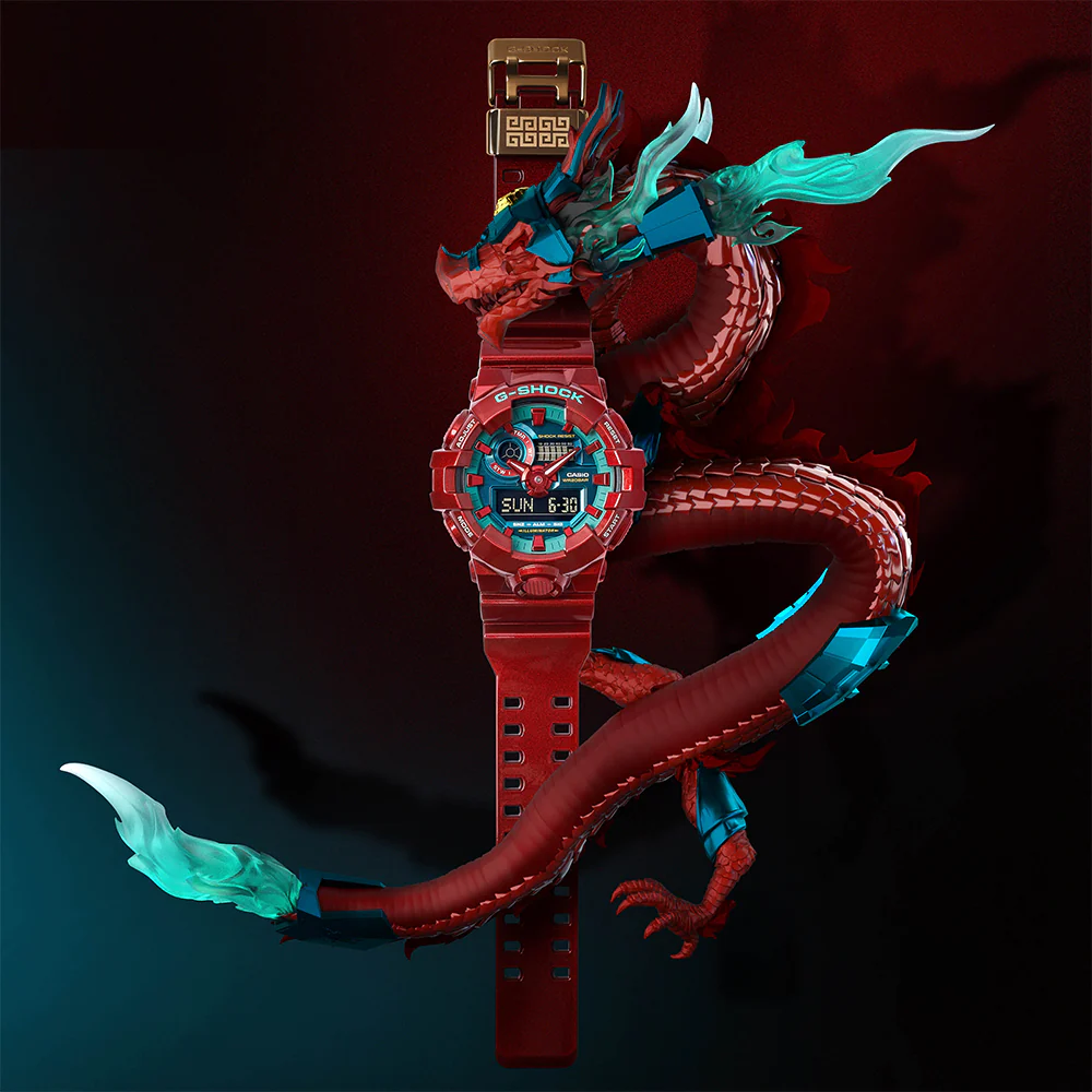 G-Shock GA700DBR-4 Far East Pop Street Series - Image 4