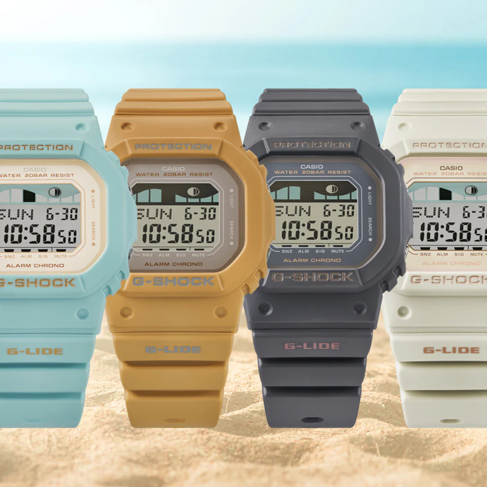 G-Shock GLXS5600-4 "S5600 G-Lide" Orange Resin Womens Watch - Image 4