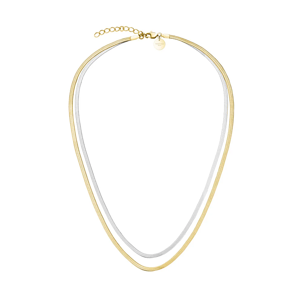 Rosefield Snake Necklace Duotone