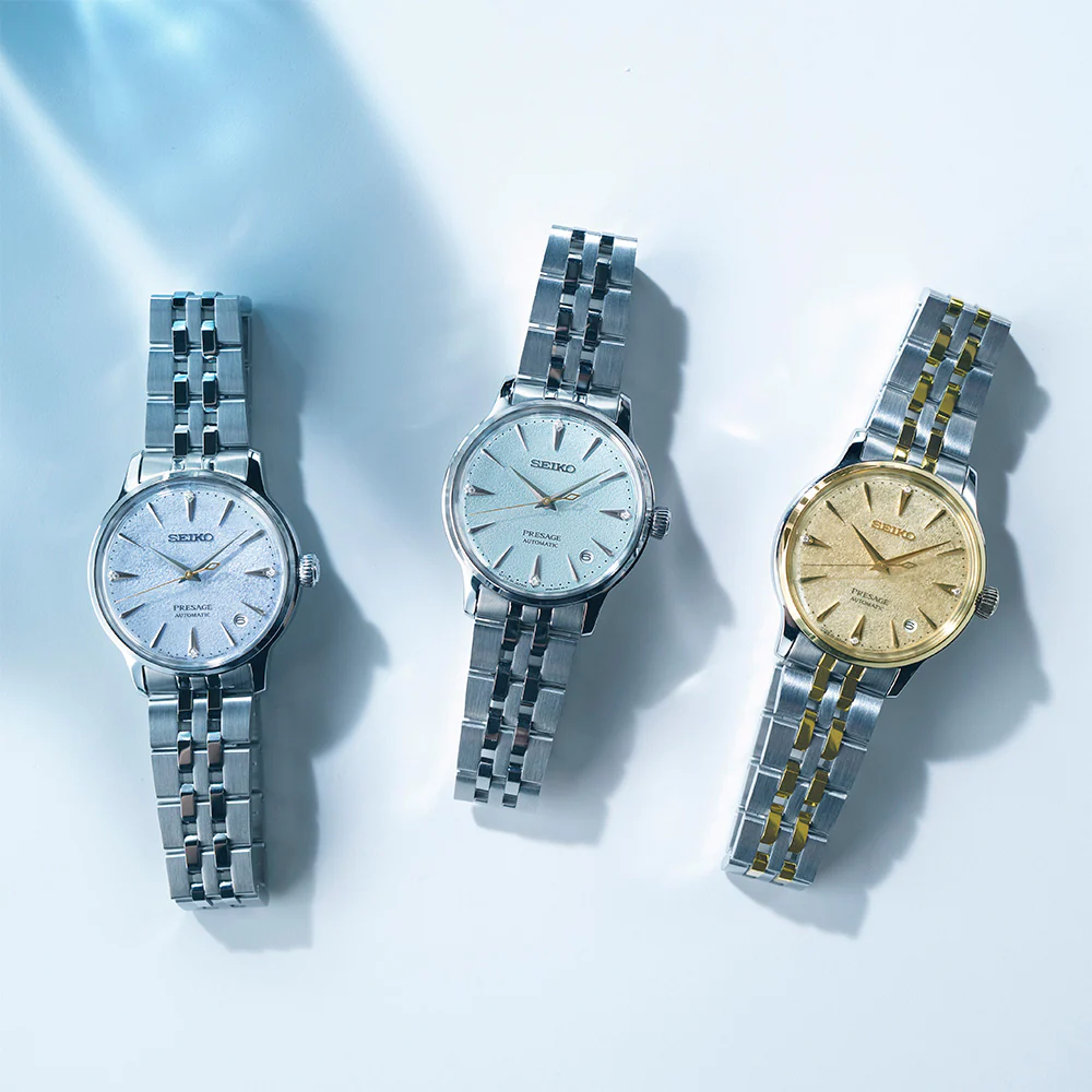 Seiko Presage Cocktail Time 'Frozen Sky Diving' SRPL61J Automatic - Image 4