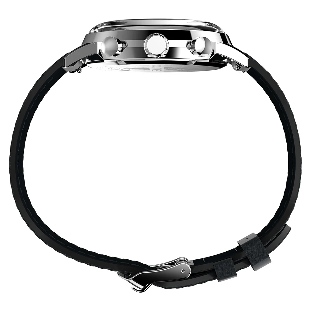 Timex TW2W10300 Marlin Quartz Chonograph Mens Leather Watch - Image 2